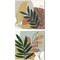 Mid Century Modern Light by Becky Thorns 14" x 14" Canvas Wall Art (Set of 2)